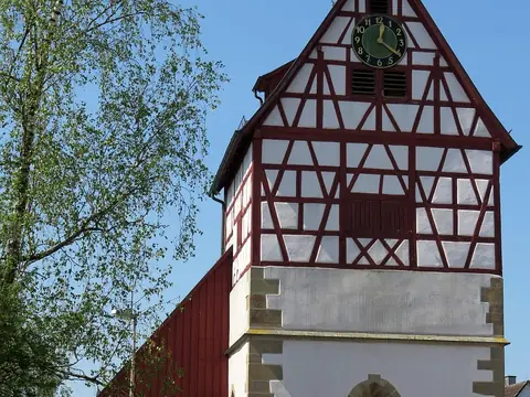 Kirchturm in Crailsheim