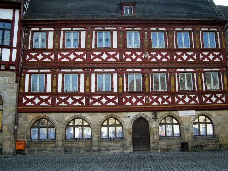 Fachwerk-Rathaus in Forchheim