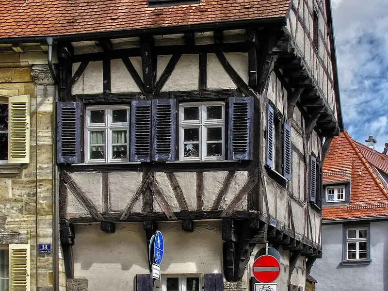 Fachwerkhaus in der Forchheimer Altstadt