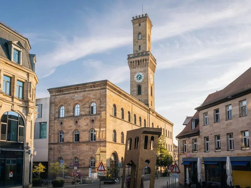 Rathaus Fürth mit Rathausturm