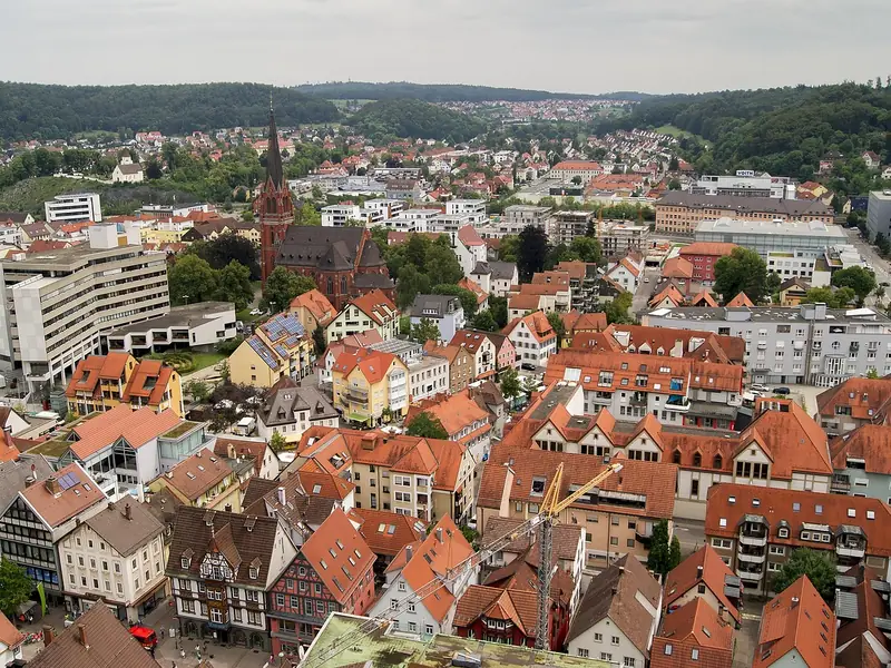 Blick über Heidenheim an der Brenz