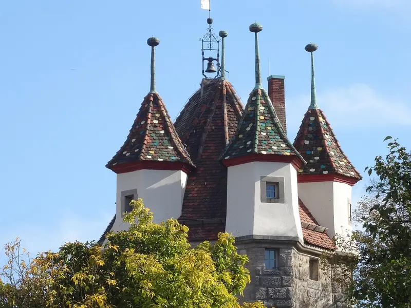 Fünfknopfturm in Schwäbisch Gmünd